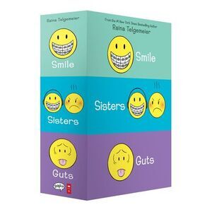 Smile, Sisters, and Guts: The Box Set -- Raina Telgemeier